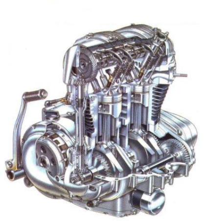Двигатель 650 масло